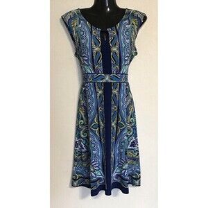 Apt. 9 Women’s Retro, 60’s Style Sleeveless Dress. Size XS